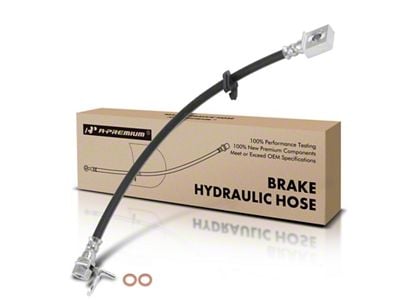 Brake Hydraulic Hose; Outer Rear Driver Side (2010 F-150 Raptor)