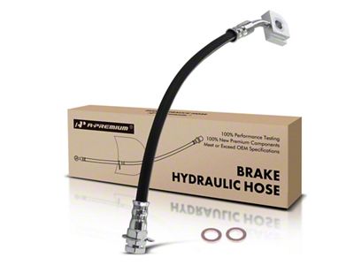 Brake Hydraulic Hose; Outer Rear Passenger Side (99-03 F-150 Lightning; 02-03 F-150 Harley Davidson)