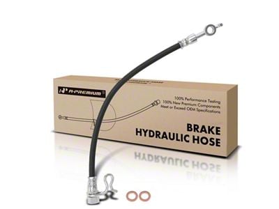 Brake Hydraulic Hose; Outer Rear Passenger Side (12-14 F-150 Raptor)