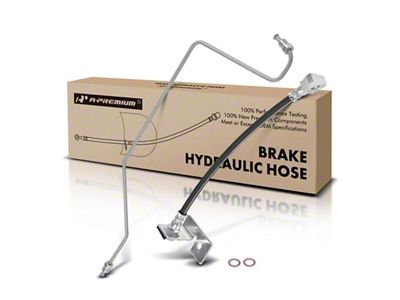 Brake Hydraulic Hose; Rear Driver Side (99-03 F-150, Excluding Supercharged)