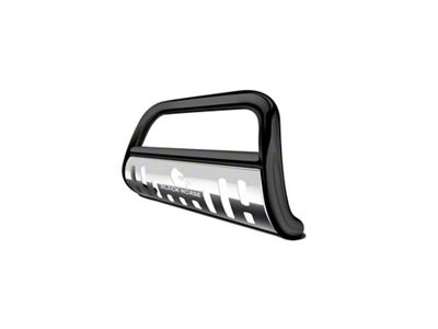 Bull Bar with Stainless Steel Skid Plate; Black (04-24 F-150, Excluding Raptor)