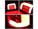 C-Bar LED Tail Lights; Black Housing; Smoked Lens (04-08 F-150 Styleside)