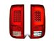 C-Bar LED Tail Lights; Chrome Housing; Red Lens (04-08 F-150 Styleside)