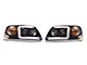 C-LED Bar Projector Headlights; Black Housing; Clear Lens (97-03 F-150)