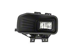 CAPA Replacement Halogen Fog Light; Driver Side (18-20 F-150 Lariat, XL, XLT)