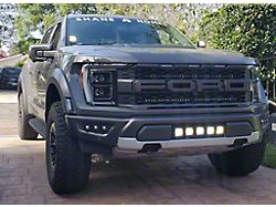 Center Bumper LED Light Kit with DIY Wiring Harness (21-25 F-150 Raptor)