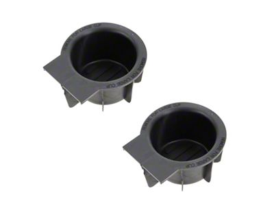 Center Console Mounted Cup Holder Inserts (04-08 F-150; 09-13 F-150 w/ Bench Seat)