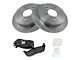 Ceramic 5-Lug Brake Rotor and Pad Kit; Rear (97-03 F-150)