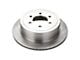 Ceramic 6-Lug Brake Rotor and Pad Kit; Front and Rear (10-11 F-150)