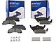 Ceramic Brake Pads; Front and Rear (10-11 F-150)