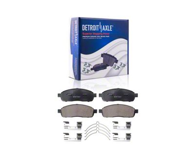 Ceramic Brake Pads; Front Pair (04-08 F-150)