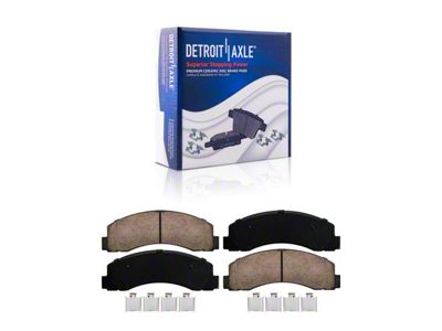 Ceramic Brake Pads; Front Pair (10-20 F-150)