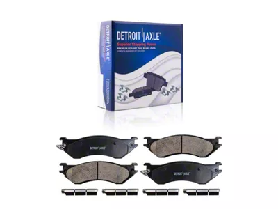 Ceramic Brake Pads; Front Pair (99-03 F-150)