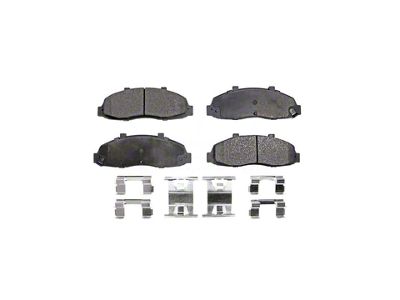 Ceramic Brake Pads; Front Pair (97-03 5-Lug F-150, Excluding Lightning)