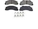 Ceramic Brake Pads; Front and Rear (12-14 F-150; 15-20 F-150 w/ Manual Parking Brake)