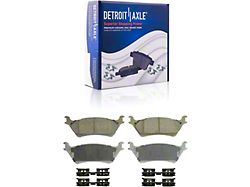 Ceramic Brake Pads; Rear Pair (12-14 F-150; 15-20 F-150 w/ Manual Parking Brake)