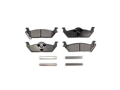 Ceramic Brake Pads; Rear Pair (04-11 F-150)