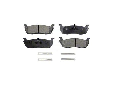 Ceramic Brake Pads; Rear Pair (99-03 F-150 Lightning; Late 00-03 F-150 5 or 7-Lug w/ Rear Disc Brakes)