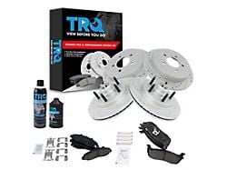 Ceramic Performance 5-Lug Brake Rotor, Pad, Brake Fluid and Cleaner Kit; Front and Rear (Late 00-03 2WD F-150, Excluding Lightning)