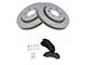 Ceramic Performance 6-Lug Brake Rotor and Pad Kit; Front (10-17 F-150)