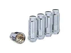 Chrome Acorn Wheel Locks; M14x2; Set of 4 (00-14 F-150)