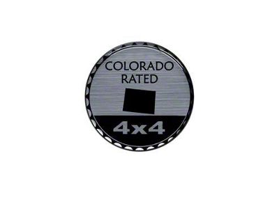 Colorado Rated Badge (Universal; Some Adaptation May Be Required)