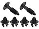 Cowl Fastener Clip Kit; 6-Pieces (04-14 F-150)