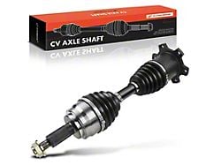 CV Axle Shaft Assembly with Heavy Duty Thermoplastic Outboard Boot; Front (97-03 4WD F-150)