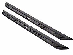 Go Rhino Dominator Xtreme DSS Slider Side Step Bars; Textured Black (15-25 F-150 Super Duty Regular Cab)