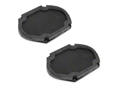 Door Speaker Grilles; Front (09-14 F-150 w/o Sony Sound System)