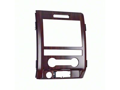 Double Din Radio Installation Kit; Cocobolo (11-12 F-150 w/o Navigation)