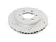 Drilled and Slotted 6-Lug Rotors; Front Pair (04-08 4WD F-150)