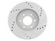 Drilled and Slotted 6-Lug Rotors; Front Pair (04-08 4WD F-150)