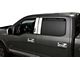 Putco Element Tinted Window Visors; Channel Mount; Front and Rear (21-24 F-150 SuperCab)