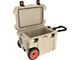 Elite Wheeled Cooler; 45-Quart; Tan