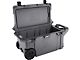 Elite Wheeled Cooler; 80-Quart; Dark Gray