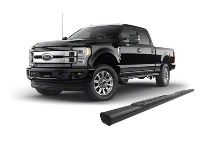 Epic Aluminum Running Boards; Black (15-24 F-150 SuperCab)