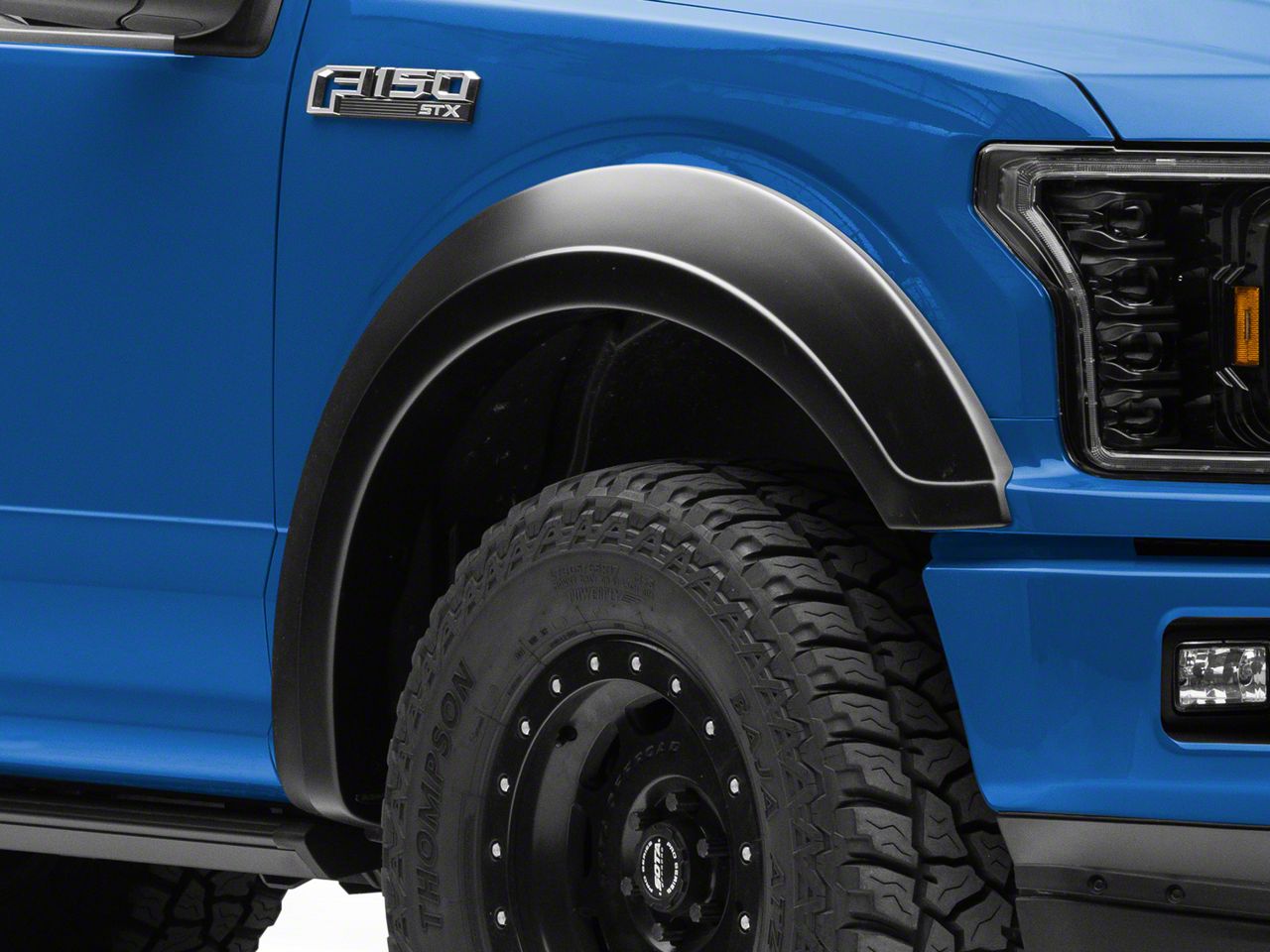 Bushwacker F-150 Extend-A-Fender Flares; Matte Black 20947-02 (18-20 F-150