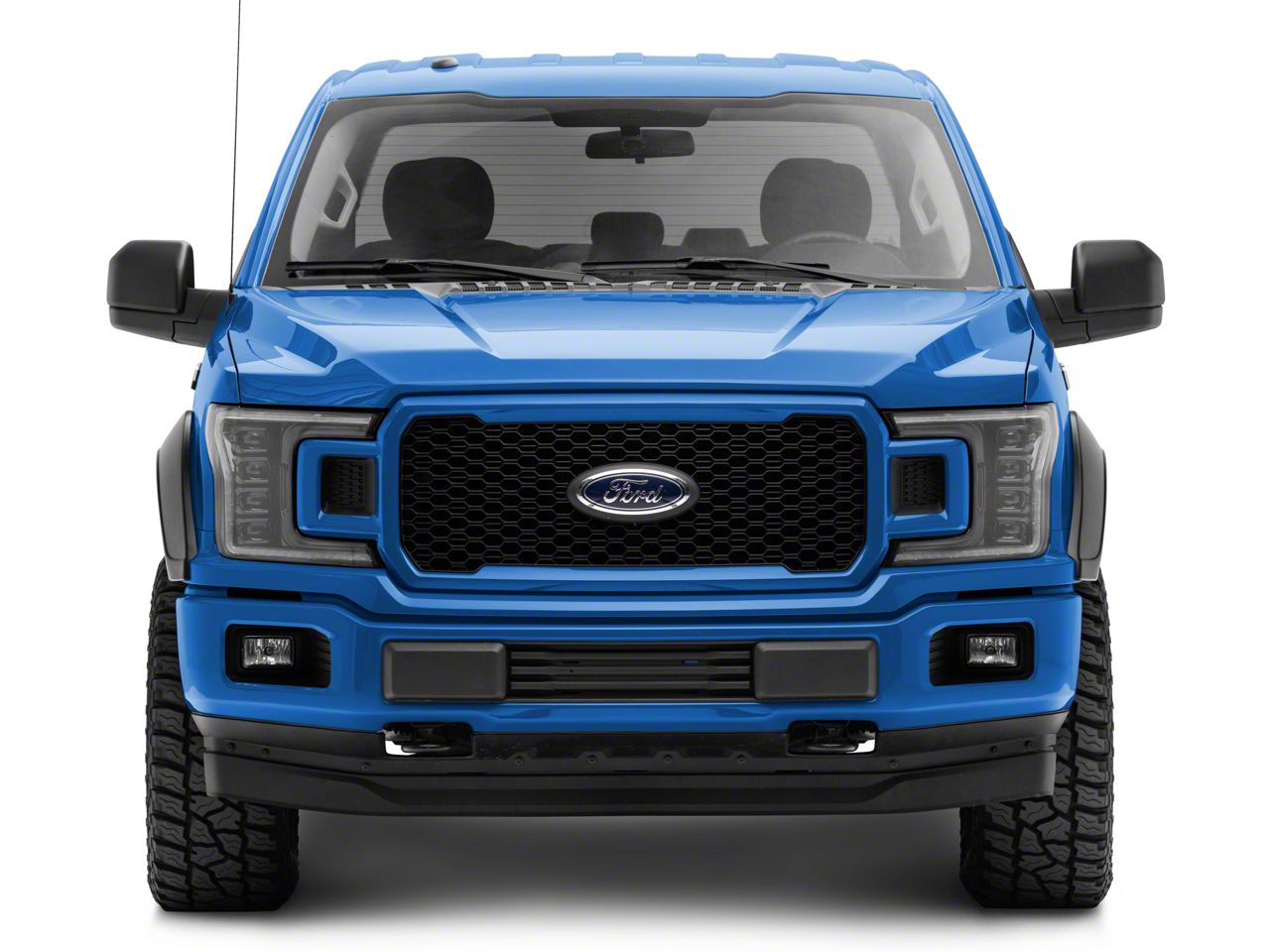 Bushwacker F-150 Extend-A-Fender Flares; Matte Black 20947-02 (18-20 F-150