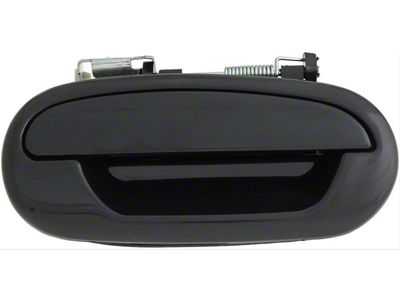 Exterior Door Handle; Front Right; Primered Black; Without Keyhole; Paint to Match; Plastic (97-03 F-150)