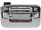 Exterior Door Handle; Rear Right; All Chrome; Original Design; Plastic (04-14 F-150 SuperCrew)