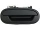 Exterior Door Handle; Rear Right; Textured Black; Plastic (01-03 F-150 SuperCrew)