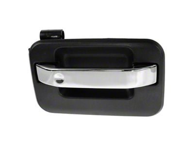 Exterior Door Handles; Front; Chrome (04-14 F-150 w/o Driver Side Keypad Opening & Keyless Entry)