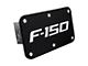 F-150 Class III Hitch Cover; Rugged Black (Universal; Some Adaptation May Be Required)