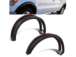 Factory Style Fender Flares; Matte Black (09-14 F-150 Styleside, Excluding Platinum & Raptor)