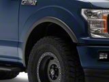 Factory Style Fender Flares; Smooth Black (18-20 F-150, Excluding Raptor)