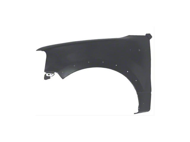 Replacement Fender with Fender Flare Holes; Front Driver Side (04-08 F-150)