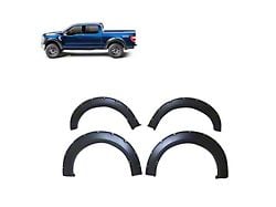 Fender Flares; Smooth Black (18-20 F-150, Excluding Raptor)