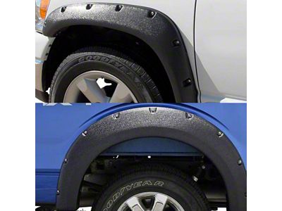 Fender Flares; Textured Black (04-08 F-150 Styleside)