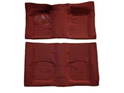Pro-Line Replacement Front and Rear Carpet Kit; Dark Red (04-08 F-150 SuperCab)